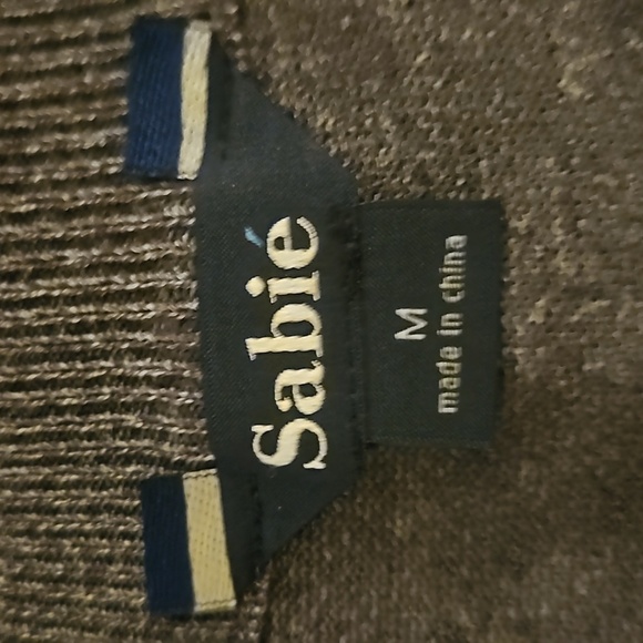 SABIE Chartreuse Gray Preppy Short Sleeve Sweater Bodycon Dress Medium - Picture 7 of 9